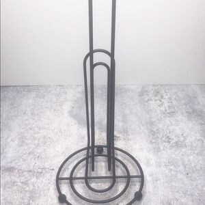 Black Iron Napkin Holder Kitchen Accessory